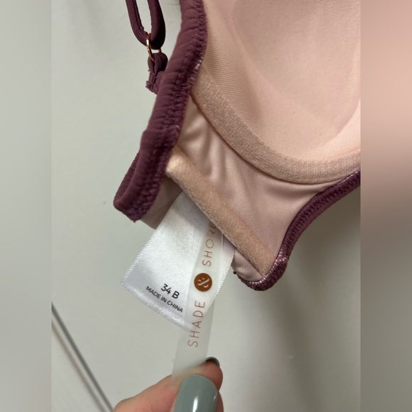 34B Mauve Bikini by Shade & Shore - Picture 3 of 5